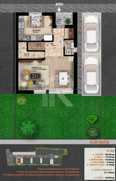 Vila noua duplex_Prima inchiriere 