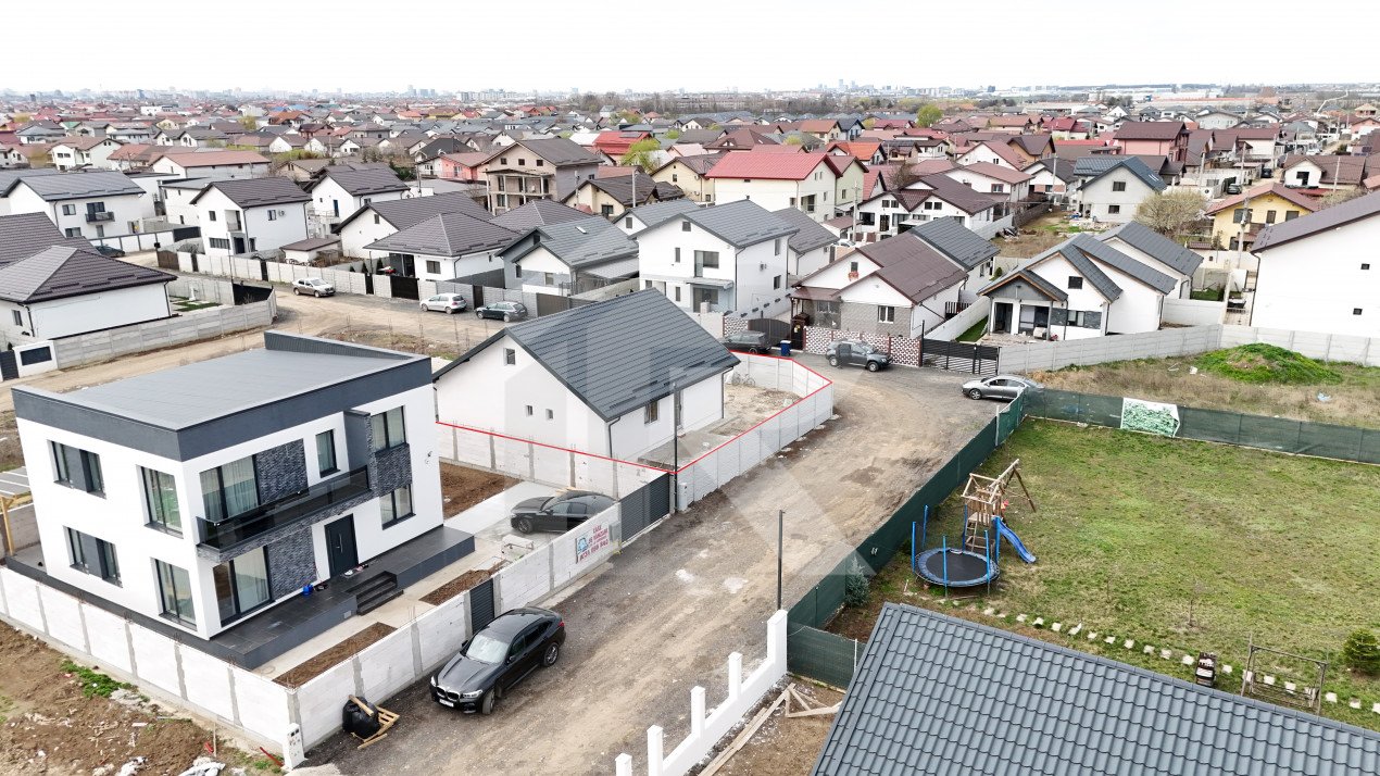 Vila individuala 4 camere | Lot 371 mp | 98mpu | Pantelimon
