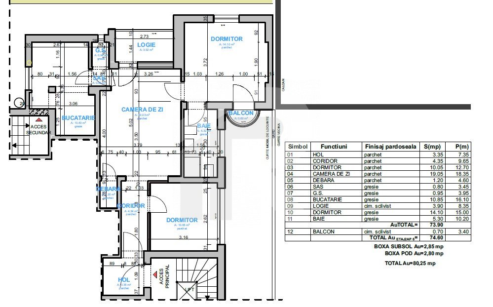 Apartament cochet cu 3 camere, la prima inchiriere , zona ultracentrala !