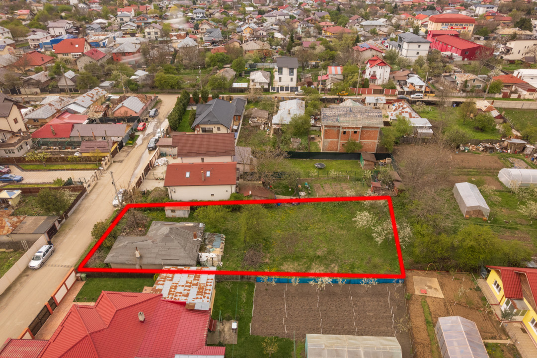 TUNARI - CENTRAL, TEREN CONSTRUCTII 1000 MP, FRONT 16 M!