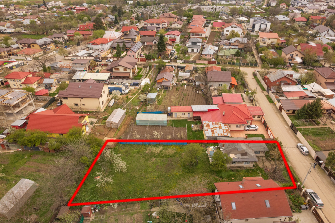 TUNARI - CENTRAL, TEREN CONSTRUCTII 1000 MP, FRONT 16 M!