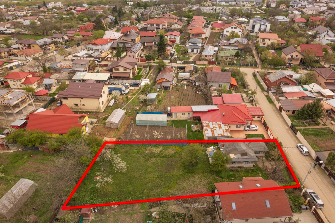 TUNARI - CENTRAL, TEREN CONSTRUCTII 1000 MP, FRONT 16 M!