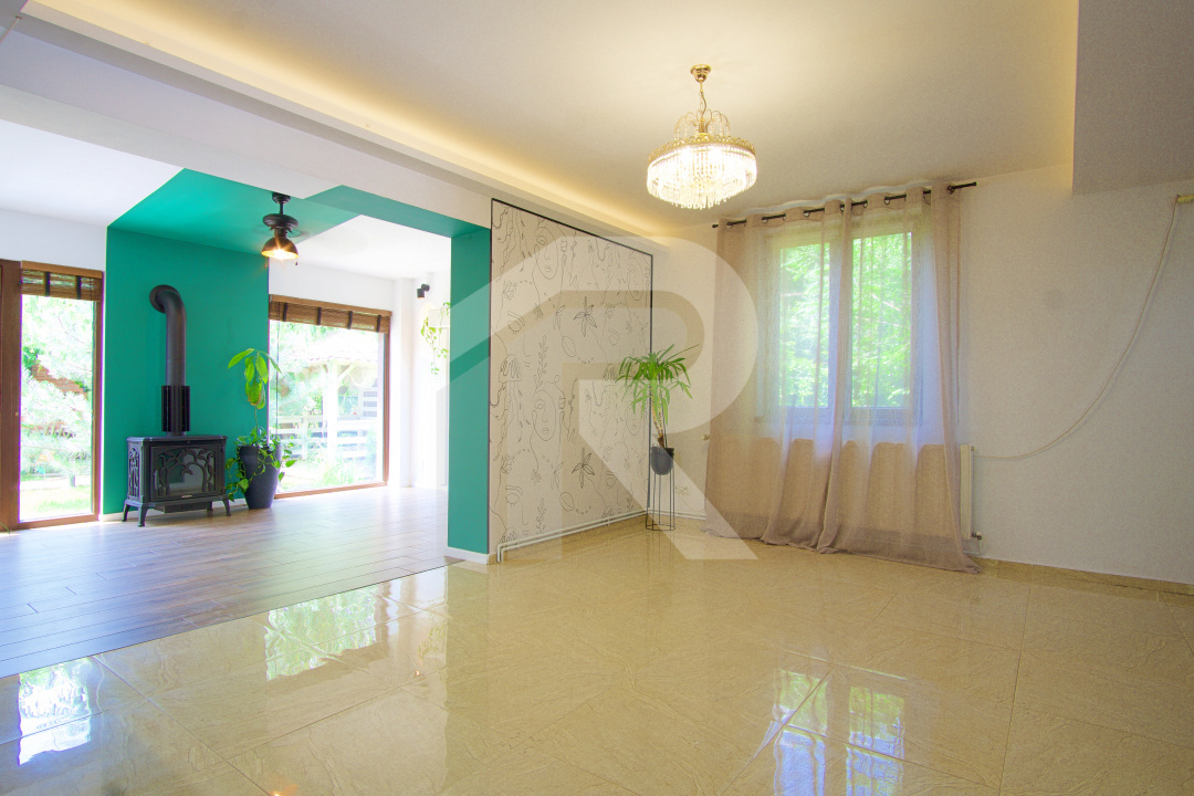 Casa individuala cu grădină superbă,P+1M, 158 mp, teren 468mp, 2017