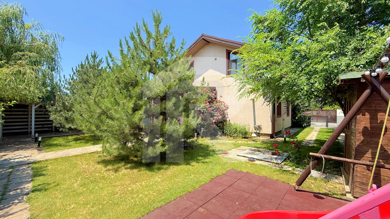 Casa individuala cu grădină superbă,P+1M, 158 mp, teren 468mp, 2017