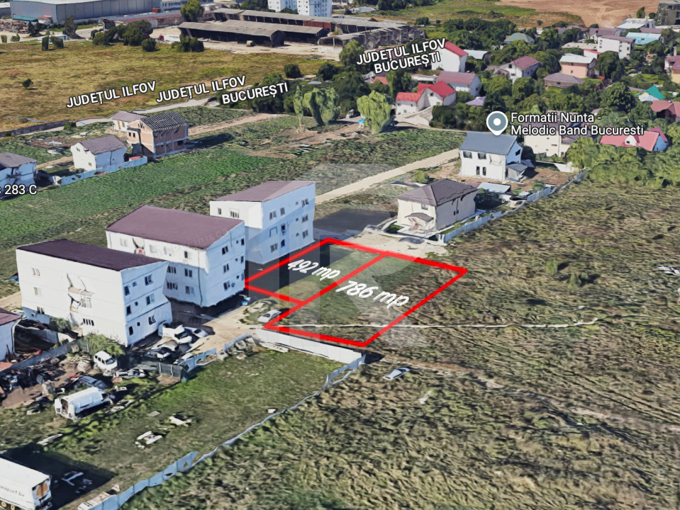 Teiuș, Rahova - teren intravilan de vânzare, 786mp, COMISION 0